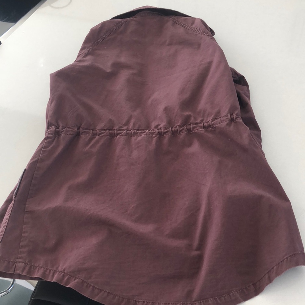 Plum spring/fall coat - Picture 3 of 3